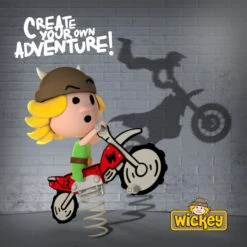 Jeu Sur Ressort Wickey PRO Vélo De Cross "Crossey" -Boutique De Jouets crosser 01 shadowplay 1