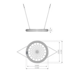 Nid D'oiseau Rosette -Boutique De Jouets nestschaukel rosette oeffentlich zubehoer 621999 5 1