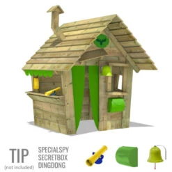 FATMOOSE HippoHouse Heavy XXL -Boutique De Jouets spielhaus hippohouse holzdach 610112 3 1