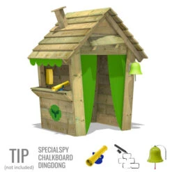 FATMOOSE PandaPark Pro XXL -Boutique De Jouets spielhaus pandapark holzdach 610111 3 1