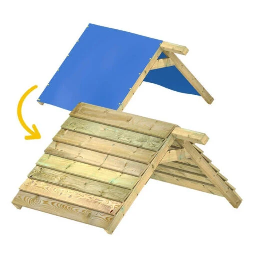 Extension De Toit En Bâche Vers Toit En Bois 114