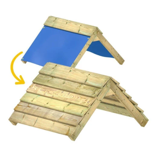 Extension De Toit En Bâche Vers Toit En Bois 89