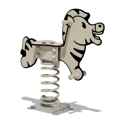 Jeu Sur Ressort Wickey PRO Zèbre "Stripey"
