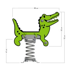 Jeu Sur Ressort Wickey PRO Crocodile "Crockey" 7 Jeu Sur Ressort Wickey PRO Crocodile "Crockey" -Boutique De Jouets w pro federtier krokodil 1000098 5 3