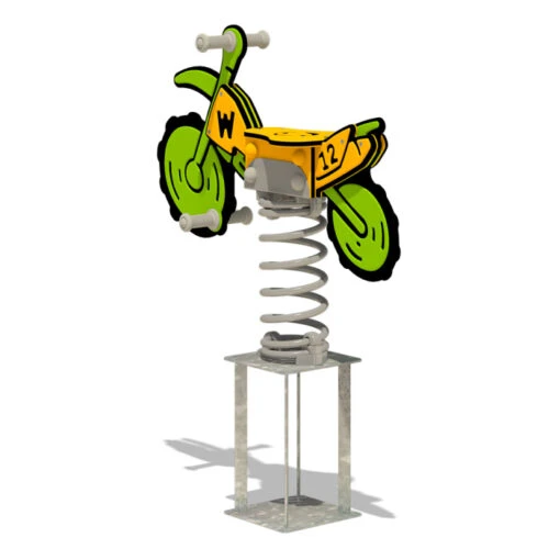 Jeu Sur Ressort Wickey PRO Vélo De Cross "Crossey"