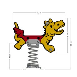 Jeu Sur Ressort Wickey PRO Dragon "Flappey" -Boutique De Jouets w pro federwippe drache spielplatz 814603 5 1