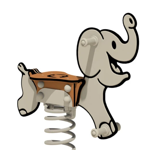 Jeu Sur Ressort Wickey PRO éléphant "Clumsey"