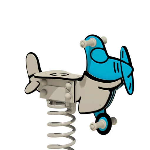 Jeu Sur Ressort Wickey PRO Avion "Loopey"