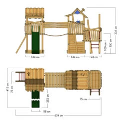 Aire De Jeux GIANT Fortress 7 Aire De Jeux GIANT Fortress -Boutique De Jouets w pro giant fortress pack oeffentliche spielturm 614673 5 new 1
