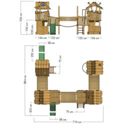 Aire Jeux GIANT Kingdom -Boutique De Jouets w pro giant kingdom 614529 5 1 8