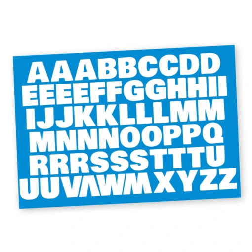Stickers Lettres