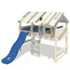 Lit Mezzanine Wickey CrAzY Lagoon -Boutique De Jouets wickey crazy lagoon 630836 1 blau rutsche blau 3 1