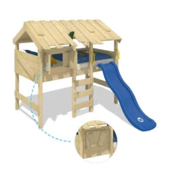 Lit Mezzanine Wickey CrAzY Lagoon -Boutique De Jouets wickey crazy lagoon 630836 3 3 1