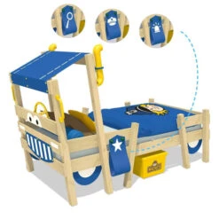 Lit D'enfant Wickey CrAzY Sparky Pro -Boutique De Jouets wickey crazy sparky pro spielbett 630529 3 1 1